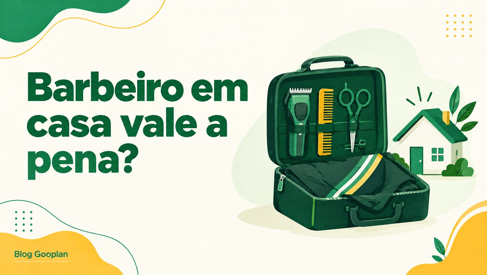 Barbeiro em casa: vale a pena? Vantagens, limites e o que combinar