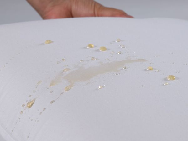 Capa Protetora Impermeável Para Travesseiro Com Zíper 1 Pç 70cm x 50cm Fios 100% Algodão 