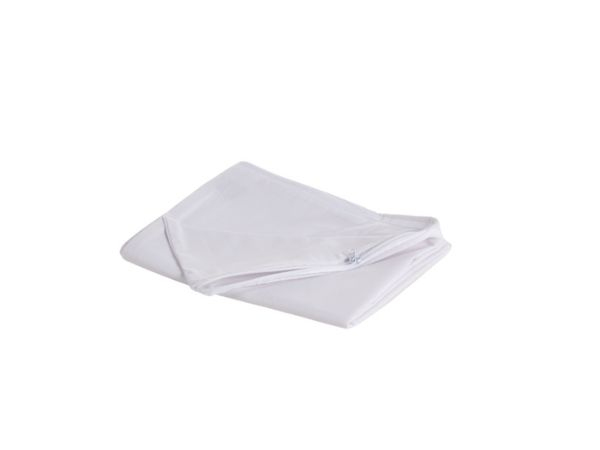 Capa Protetora Impermeável Para Travesseiro Com Zíper 1 Pç 70cm x 50cm Fios 100% Algodão 