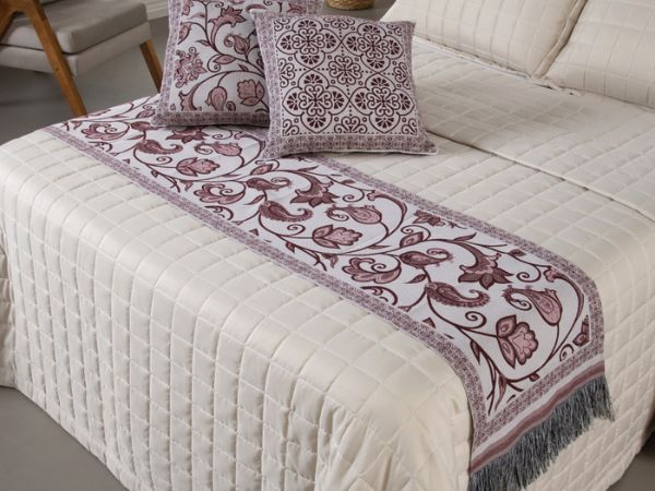 Kit 5 Pçs Peseira Grécia Jacquard King