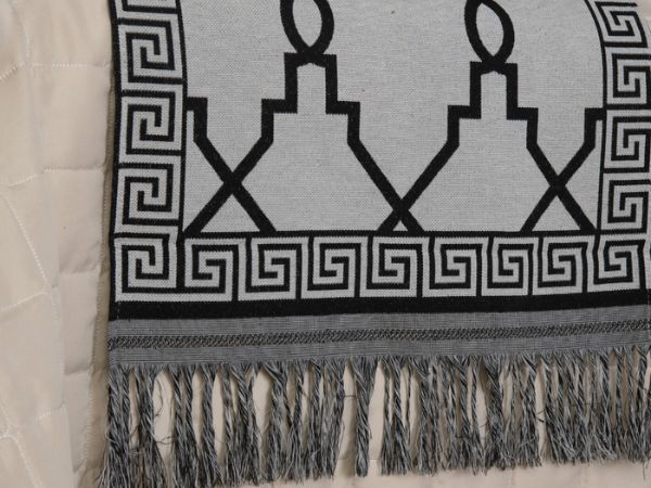 Kit 5 Pçs Peseira Grécia Jacquard King