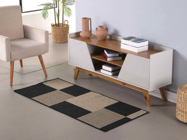 Tapete Passadeira Sisal Lancer 1 Peça Por Metro 66cm Largura